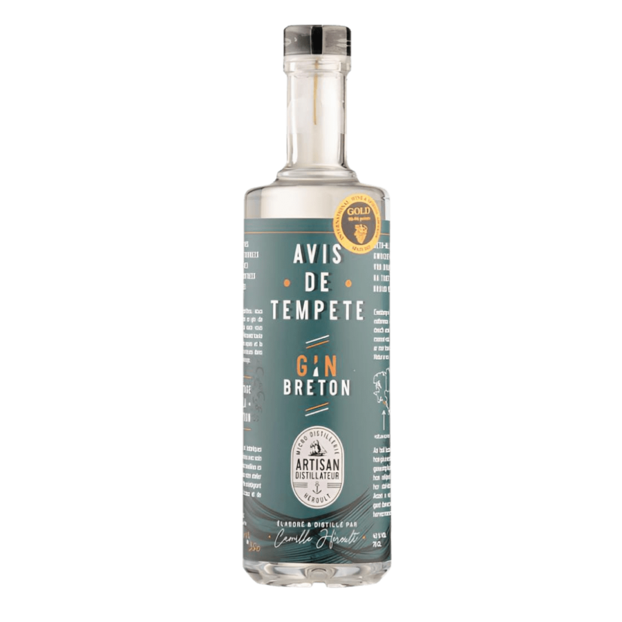 Avis de tempête gin breton