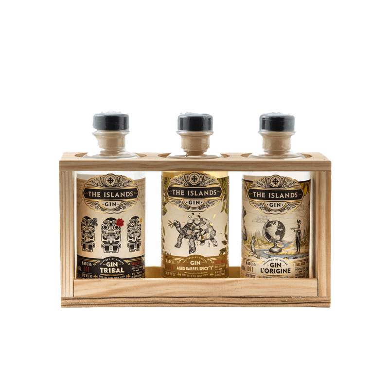 coffret the island gin