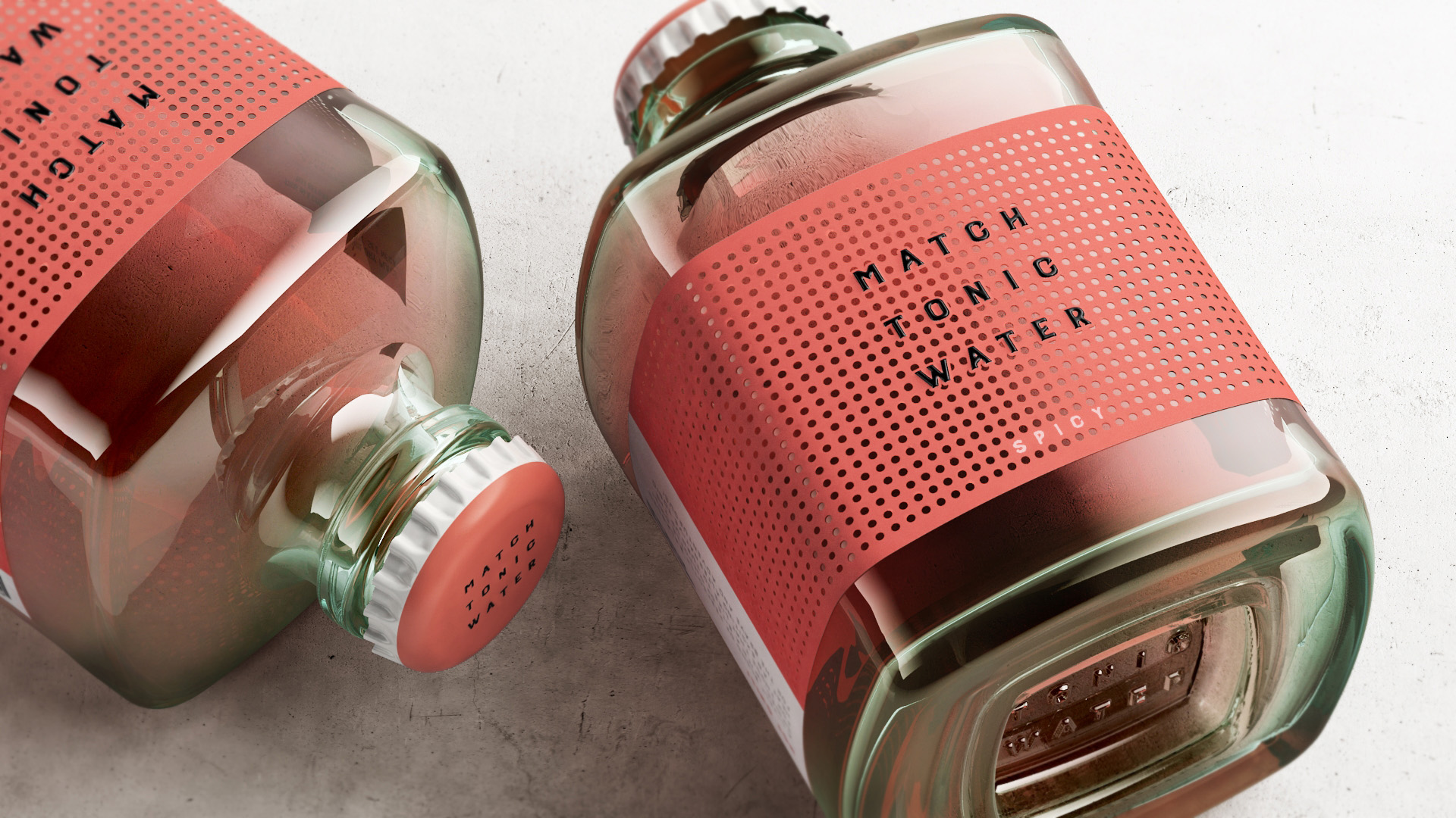 MATCH TONIC Spicy Pack de 4