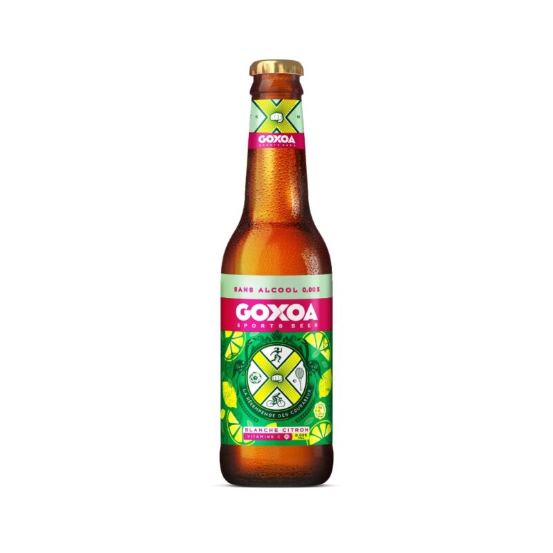 Goxoa Blanche Citron Biere Sans Alcool