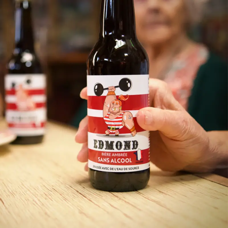 Edmon Dark Amber Biere Sans alcool